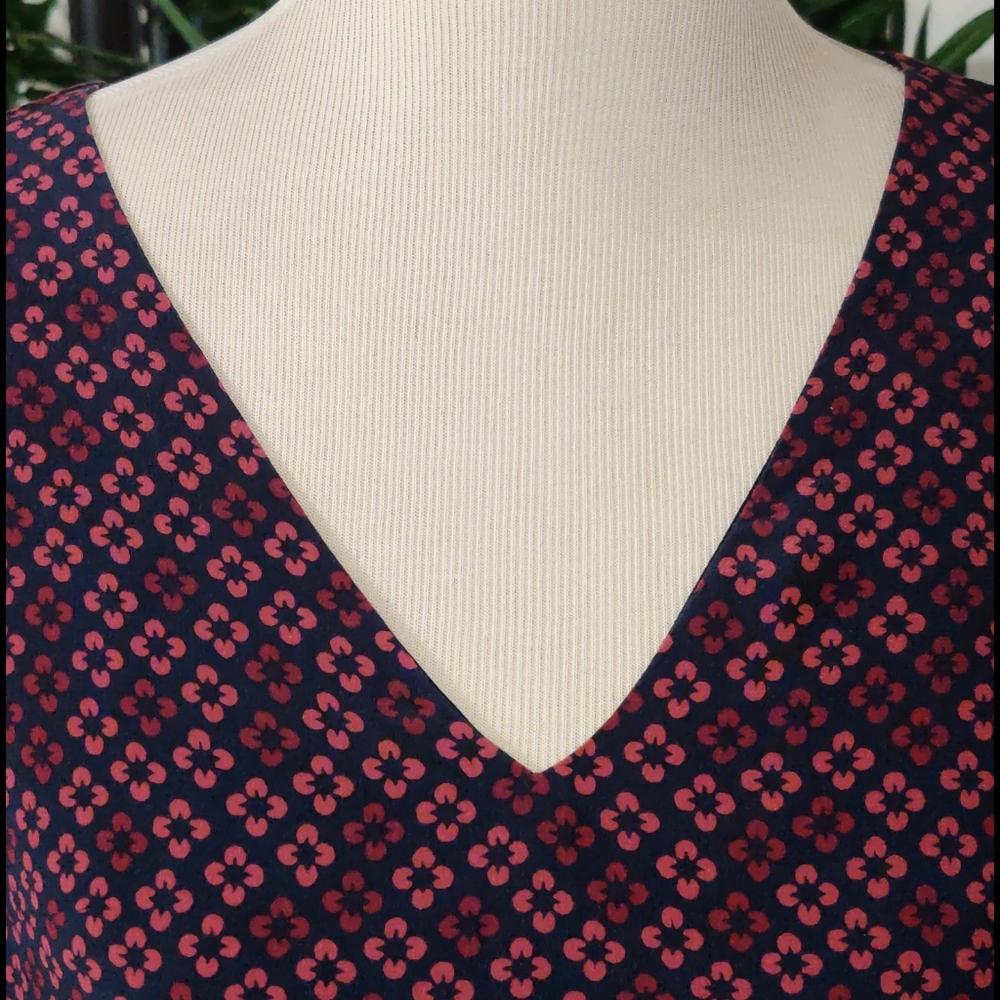 NWOT Madewell Ruffle Sleeve Flowy Floral Dress - Picture 6 of 9